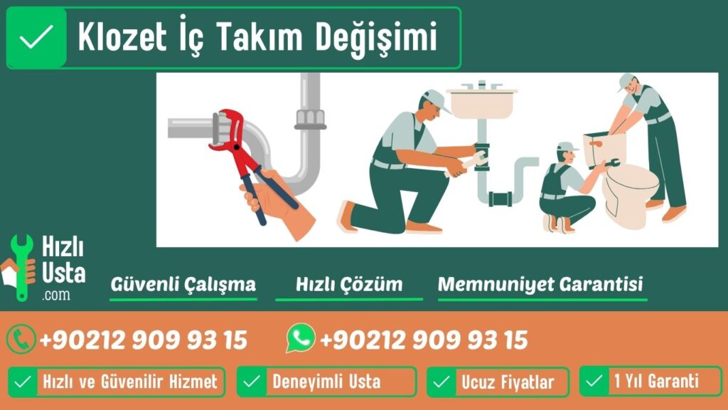 Klozet İç Takım Değişimi